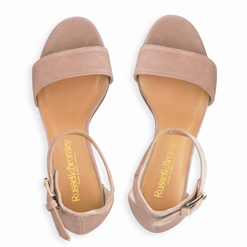 Russell And Bromley Ittakestwo Sandaler med Hæl Dame Brune | OFA4414GF