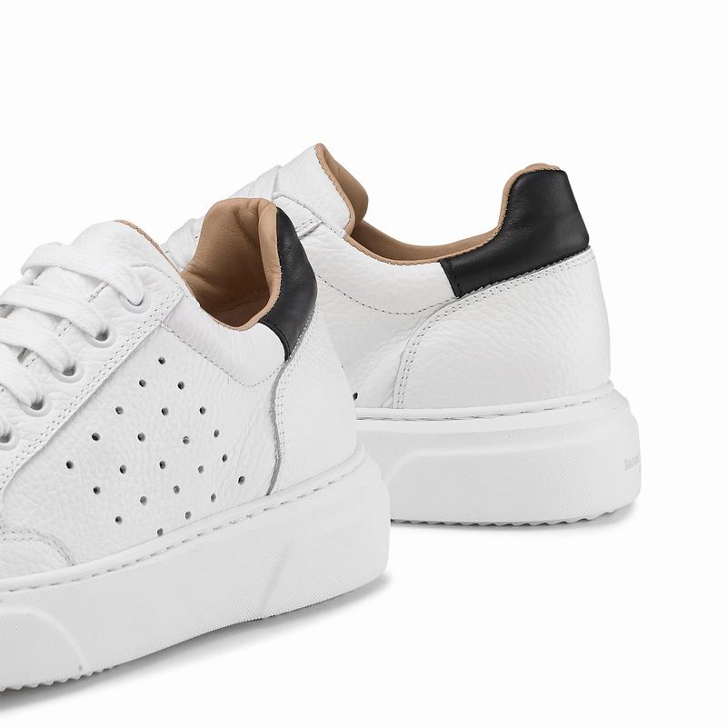 Russell And Bromley Jaimie Lave Sneakers Dame Hvide | HUD2433KF