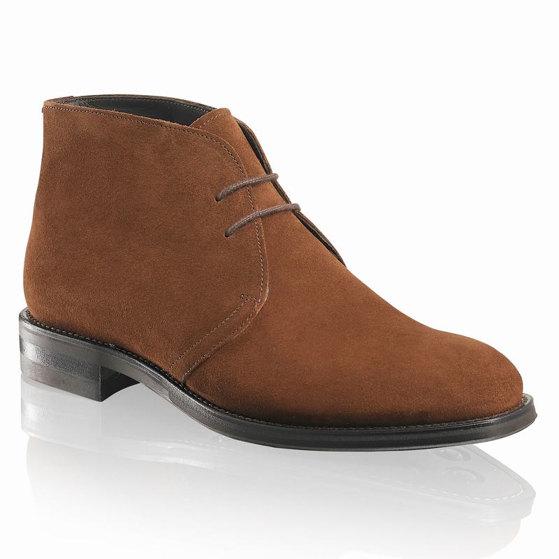 Russell And Bromley Jermyn Ørkenstøvler Herre Brune | MUV468WS