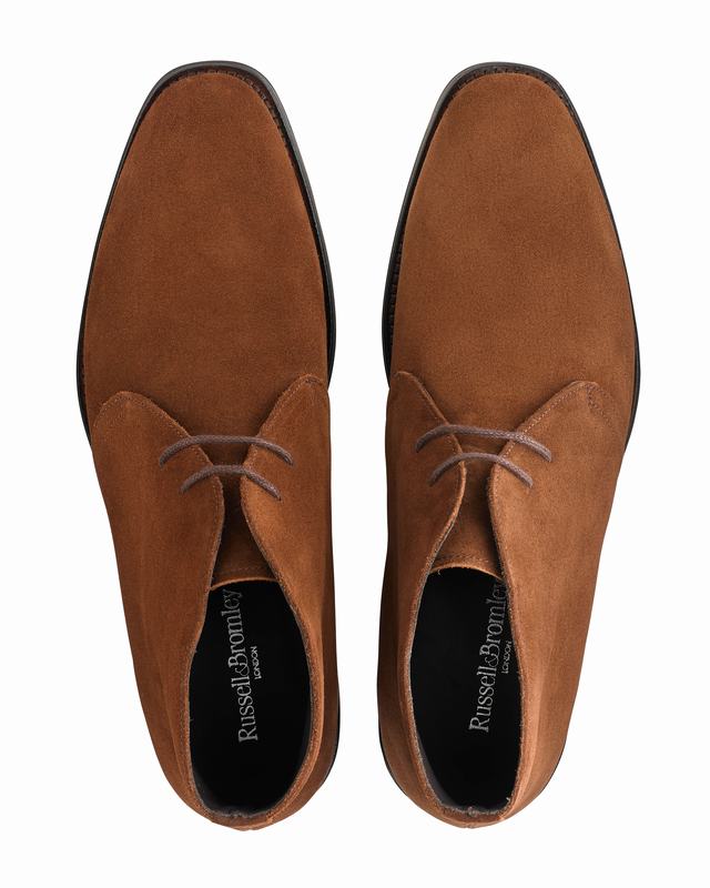 Russell And Bromley Jermyn Ørkenstøvler Herre Brune | MUV468WS