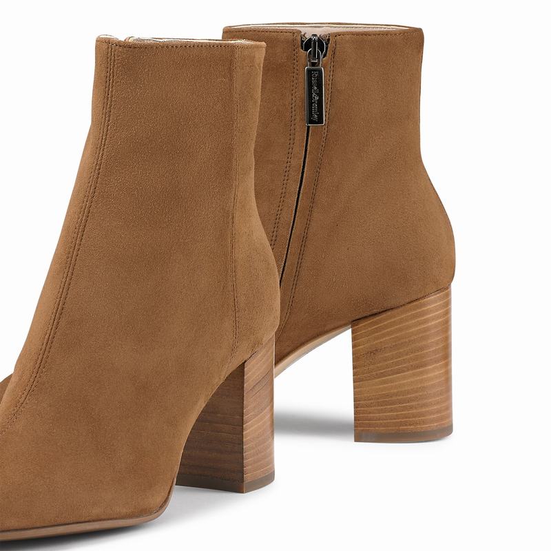 Russell And Bromley Katie Ankelstøvler Dame Brune | QVJ2372IW