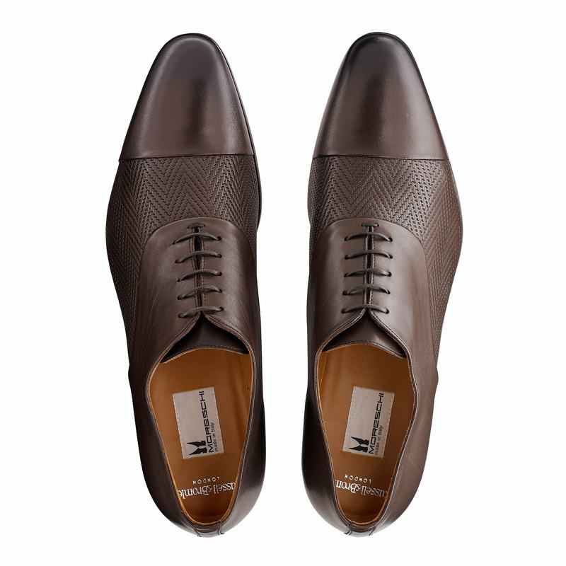 Russell And Bromley Know How Oxford Sko Herre Brune | DNL683OX