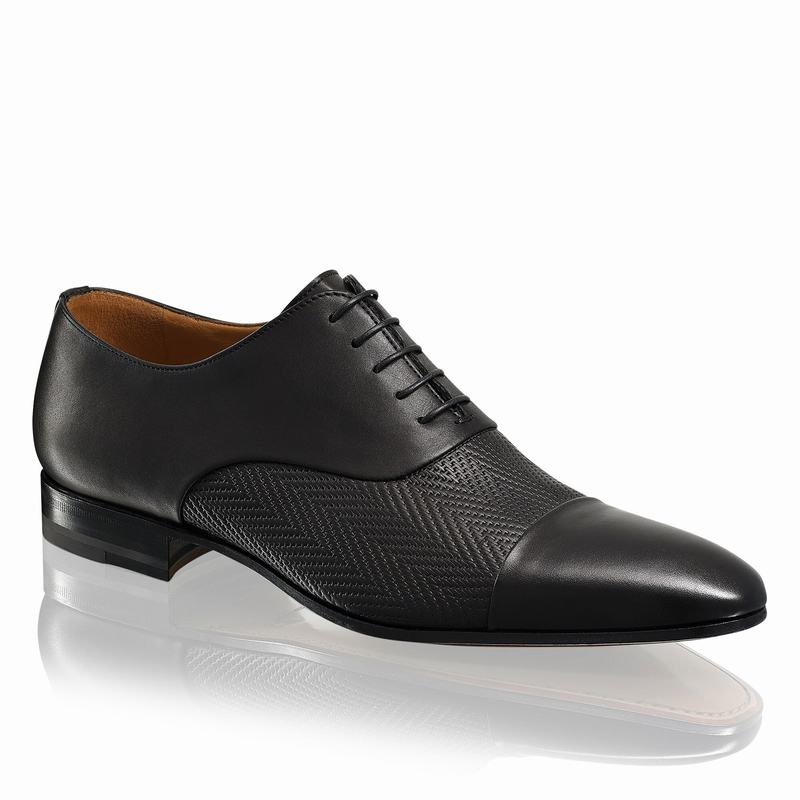 Russell And Bromley Know How Oxford Sko Herre Sort | PDW898KP