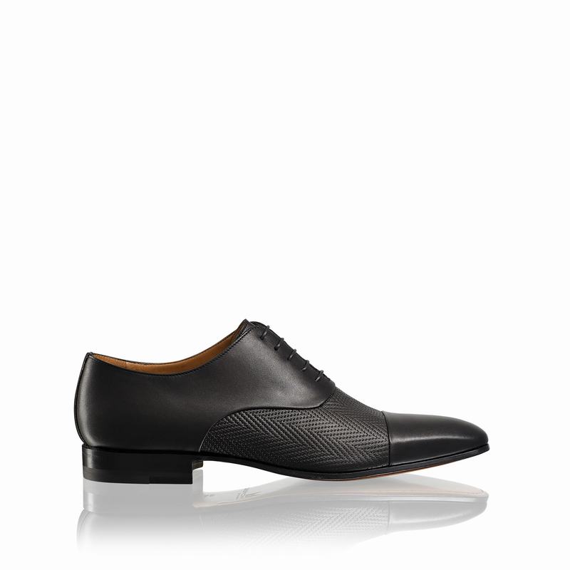 Russell And Bromley Know How Oxford Sko Herre Sort | PDW898KP