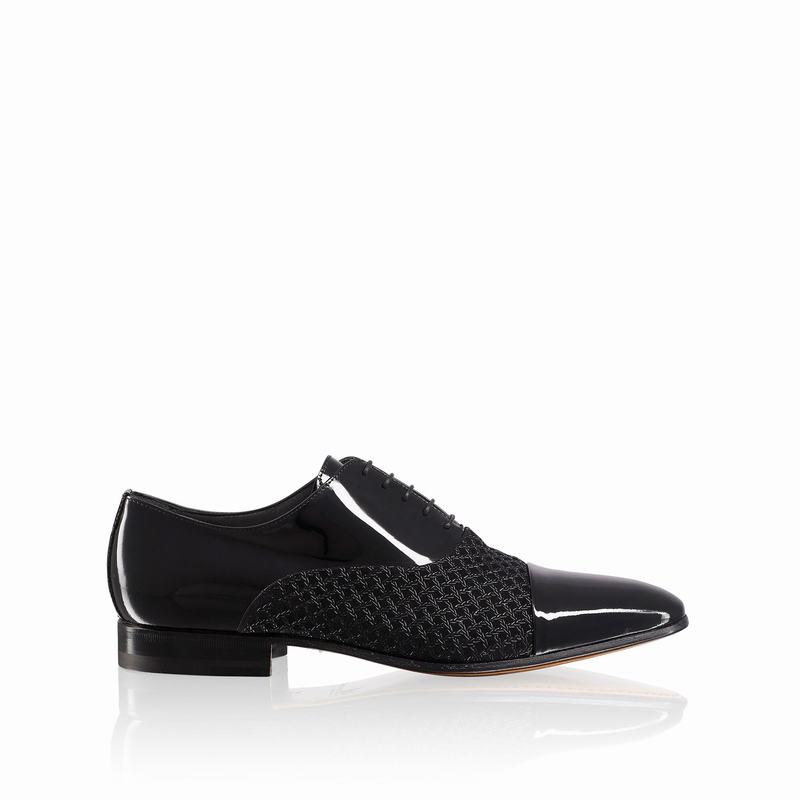 Russell And Bromley Know-how Oxford Sko Herre Sort | FDA6279NR