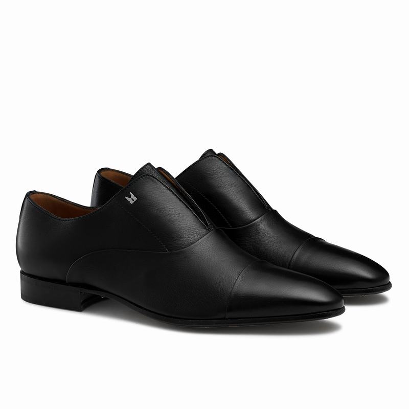 Russell And Bromley Knowledge Oxford Sko Herre Sort | MSO487EB