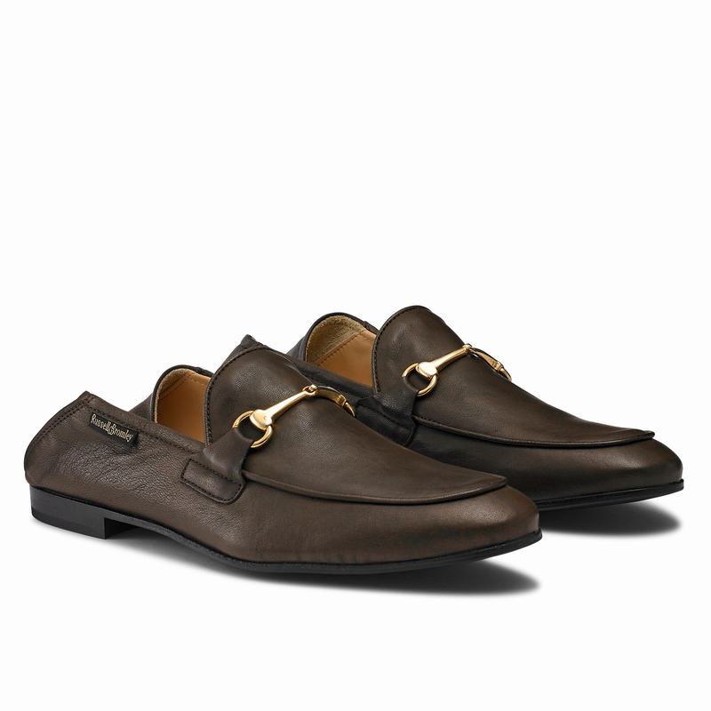 Russell And Bromley Loafer M Mokkasiner Herre Brune | GIP6411AP