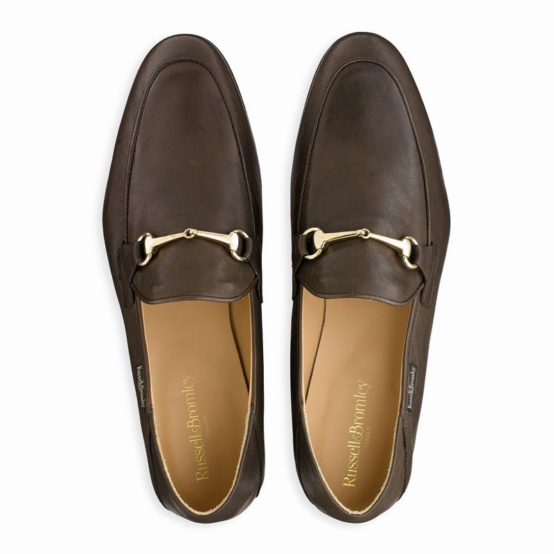 Russell And Bromley Loafer M Mokkasiner Herre Brune | GIP6411AP