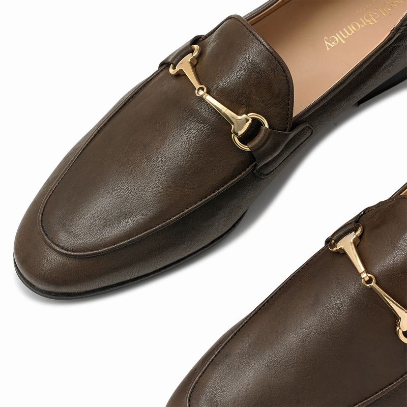 Russell And Bromley Loafer M Mokkasiner Herre Brune | GIP6411AP