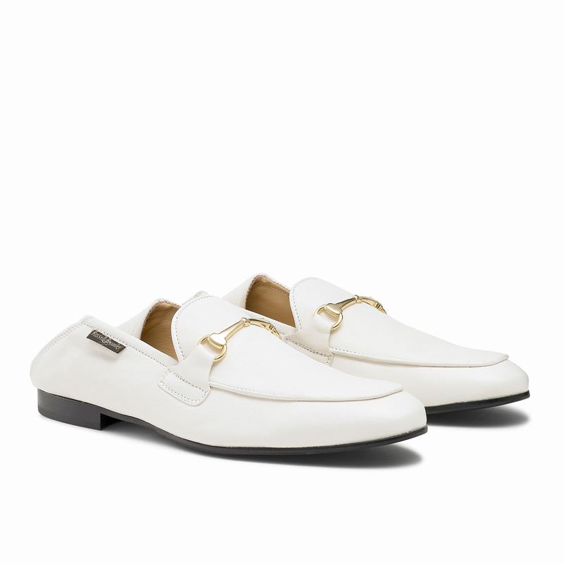 Russell And Bromley Loafer M Mokkasiner Herre Hvide | QIE4458RA