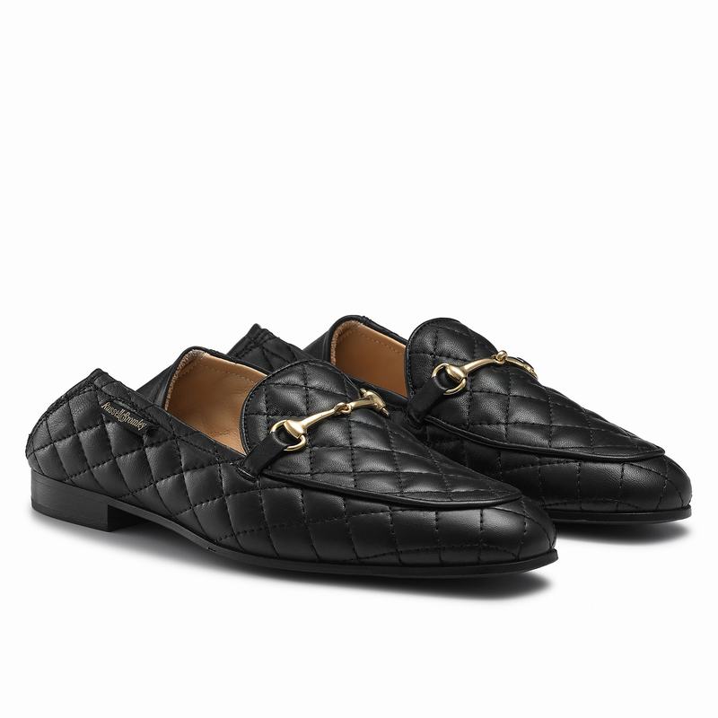 Russell And Bromley Loafer Mokkasiner Dame Sort | FDT1246MA