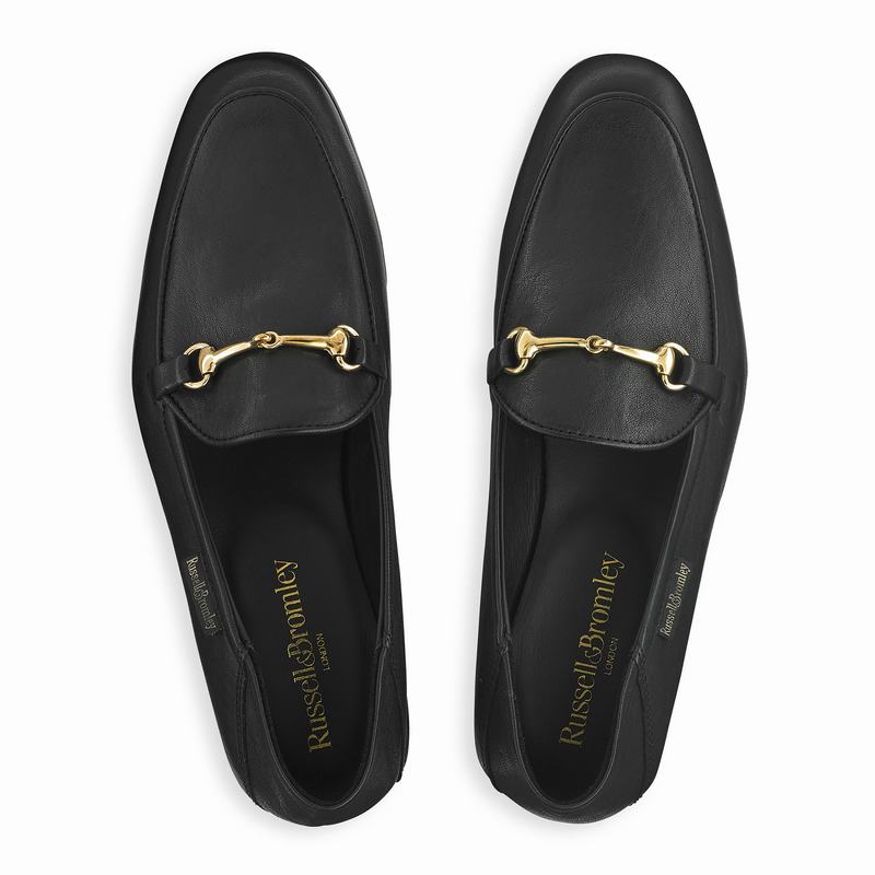 Russell And Bromley Loafer Mokkasiner Dame Sort | FFP2394WW