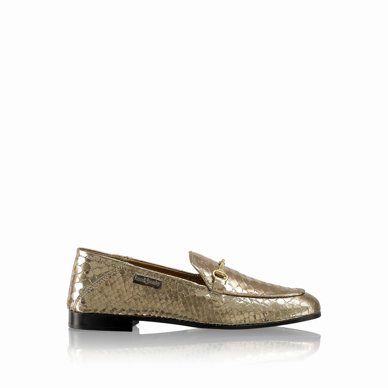 Russell And Bromley Loafer Mokkasiner Dame Metallic | ILG4311KK