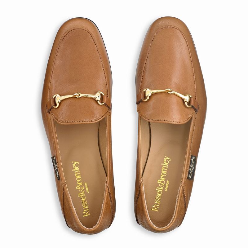 Russell And Bromley Loafer Mokkasiner Dame Brune | XWB8518JT