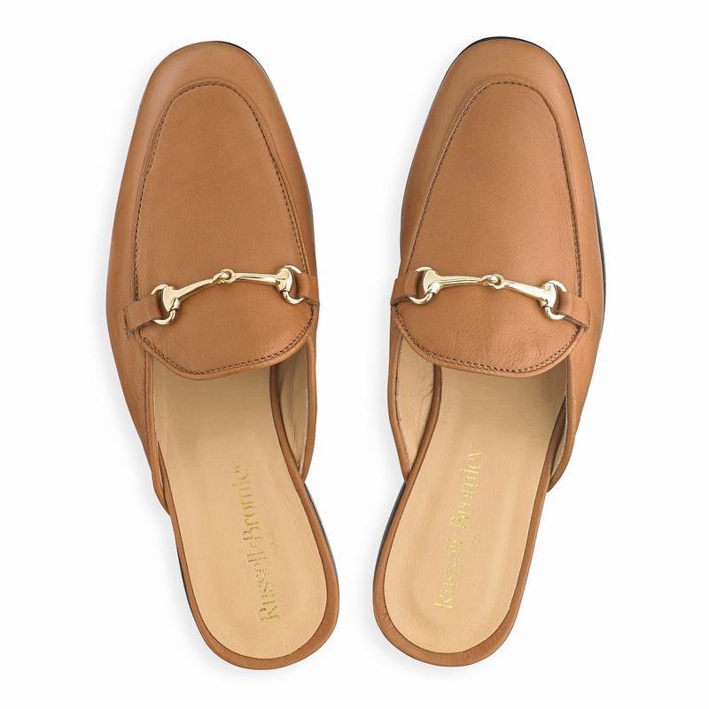 Russell And Bromley Loafermule Mokkasiner Dame Brune | TXD6358ZB