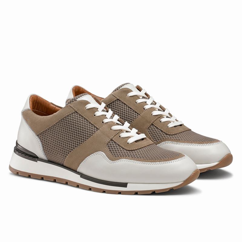 Russell And Bromley Lomond Lave Sneakers Herre Brune | ZDL7081JP