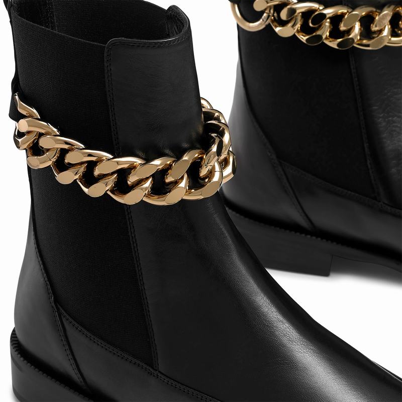 Russell And Bromley Lovechain Chelsea Støvler Dame Sort | HXL8940ZP