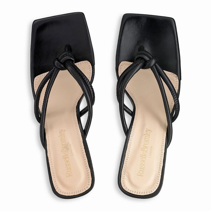 Russell And Bromley Margarita Sandaler med Hæl Dame Sort | OYT5349YV