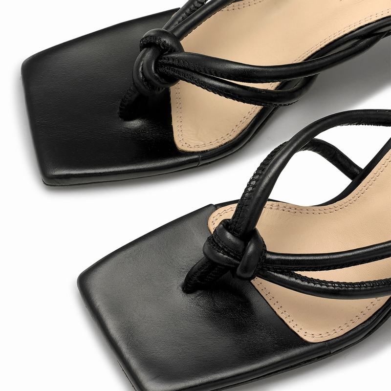 Russell And Bromley Margarita Sandaler med Hæl Dame Sort | OYT5349YV