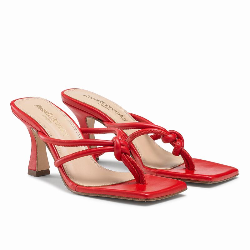 Russell And Bromley Margarita Sandaler med Hæl Dame Rød | PKH347CM