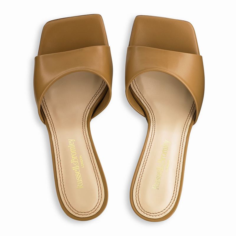 Russell And Bromley Mojito Sandaler med Hæl Dame Brune | JZQ583AY