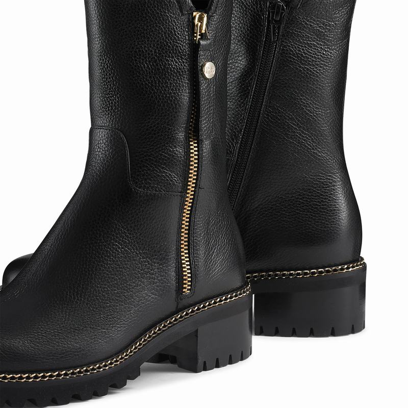 Russell And Bromley Montana Ankelstøvler Dame Sort | TCQ8489BF