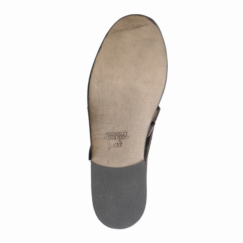 Russell And Bromley Neptune Sandaler Herre Brune | HLK7454FM