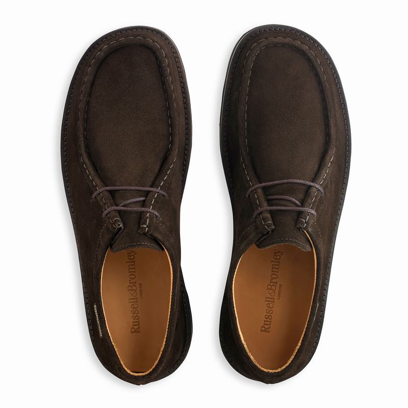 Russell And Bromley Ontario Lo Snøresko Herre Brune | WRD568SF