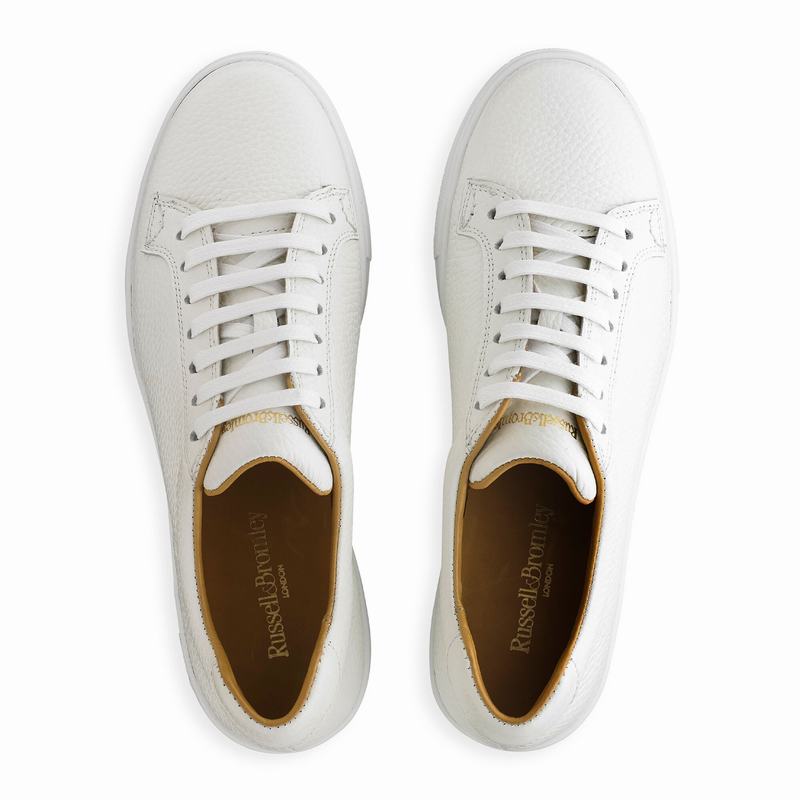 Russell And Bromley Park Life Platform Sneakers Dame Hvide | FVS2019PR