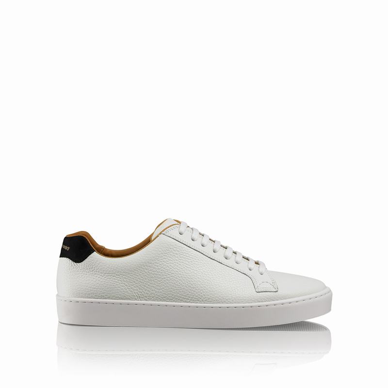 Russell And Bromley Park Run Lave Sneakers Herre Hvide | QQL290ZA