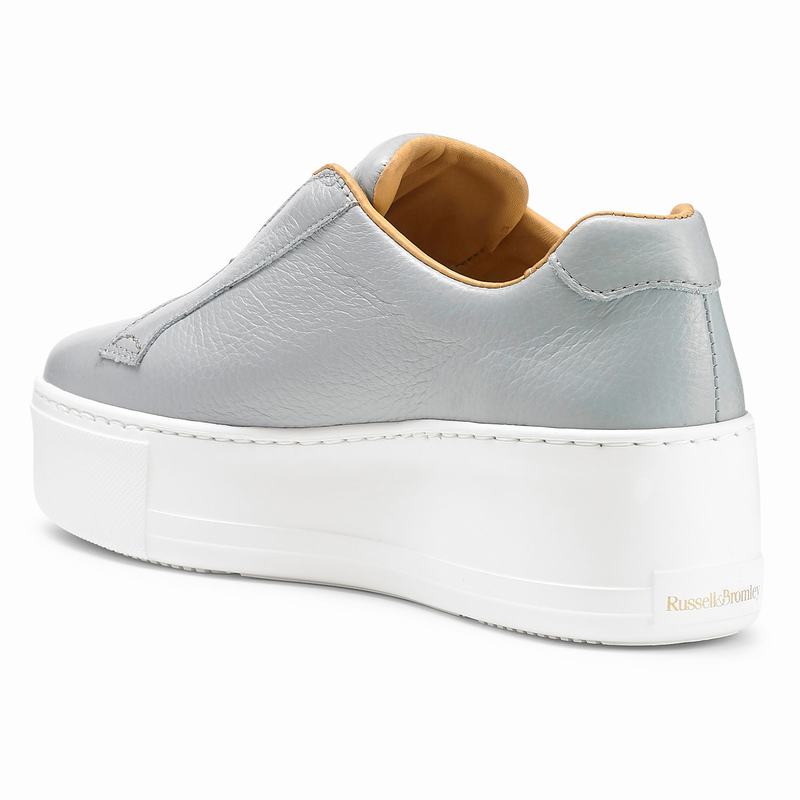 Russell And Bromley Park Up Platform Sneakers Dame Blå | NOG4470TI