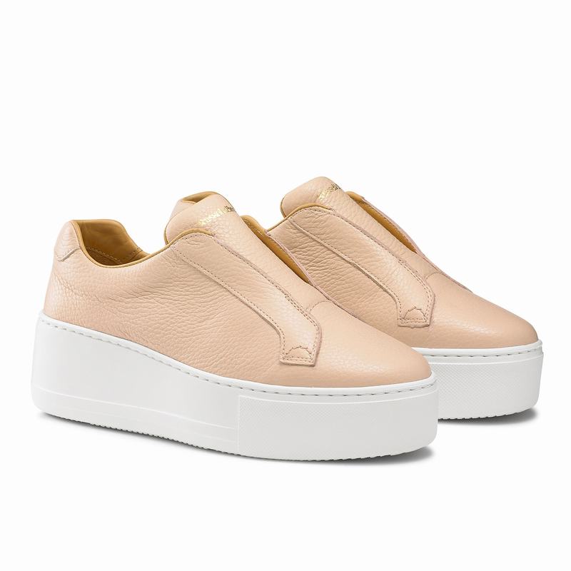 Russell And Bromley Park Up Platform Sneakers Dame Lyserød | NVE4923QR