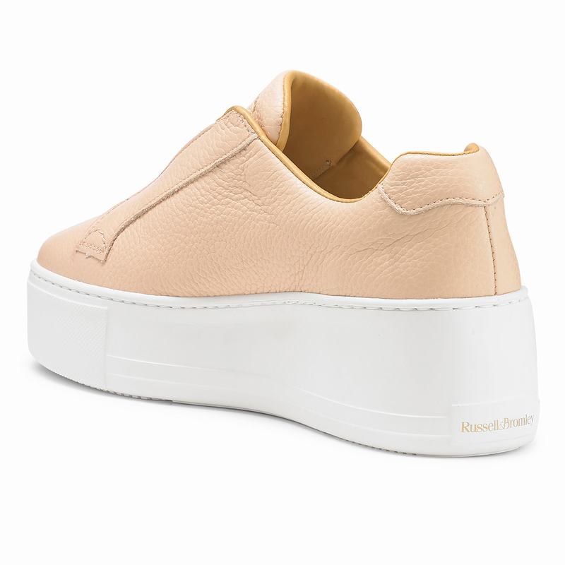 Russell And Bromley Park Up Platform Sneakers Dame Lyserød | NVE4923QR