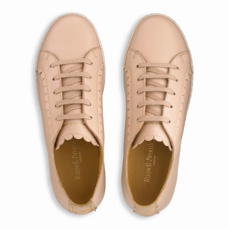 Russell And Bromley Peony Lave Sneakers Dame Lyserød | DOH1450EM