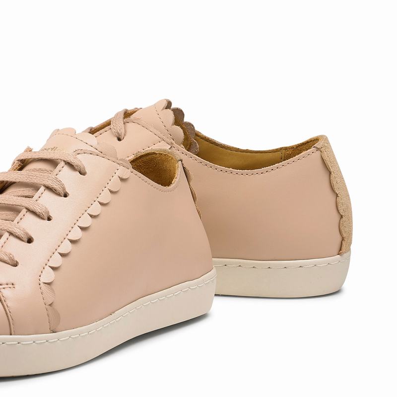 Russell And Bromley Peony Lave Sneakers Dame Lyserød | DOH1450EM