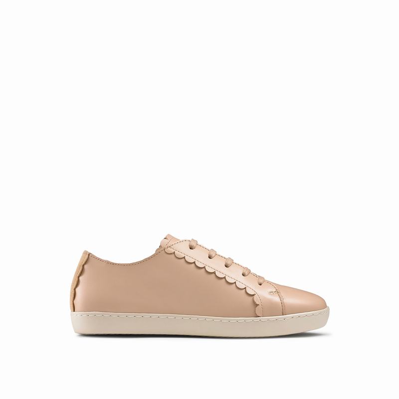 Russell And Bromley Peony Lave Sneakers Dame Lyserød | DOH1450EM