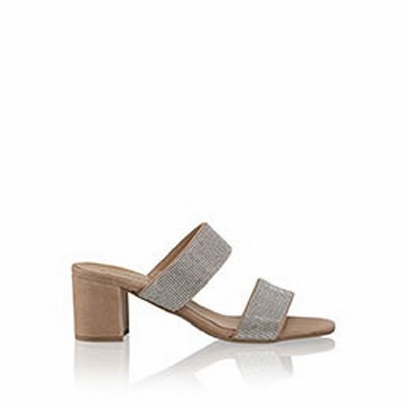 Russell And Bromley Plaza Mid Kilehæl Sandaler Dame Brune | GKO7479AA