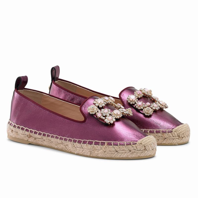 Russell And Bromley Pocketfull Espadrillos Dame Lilla | DUL3046WW