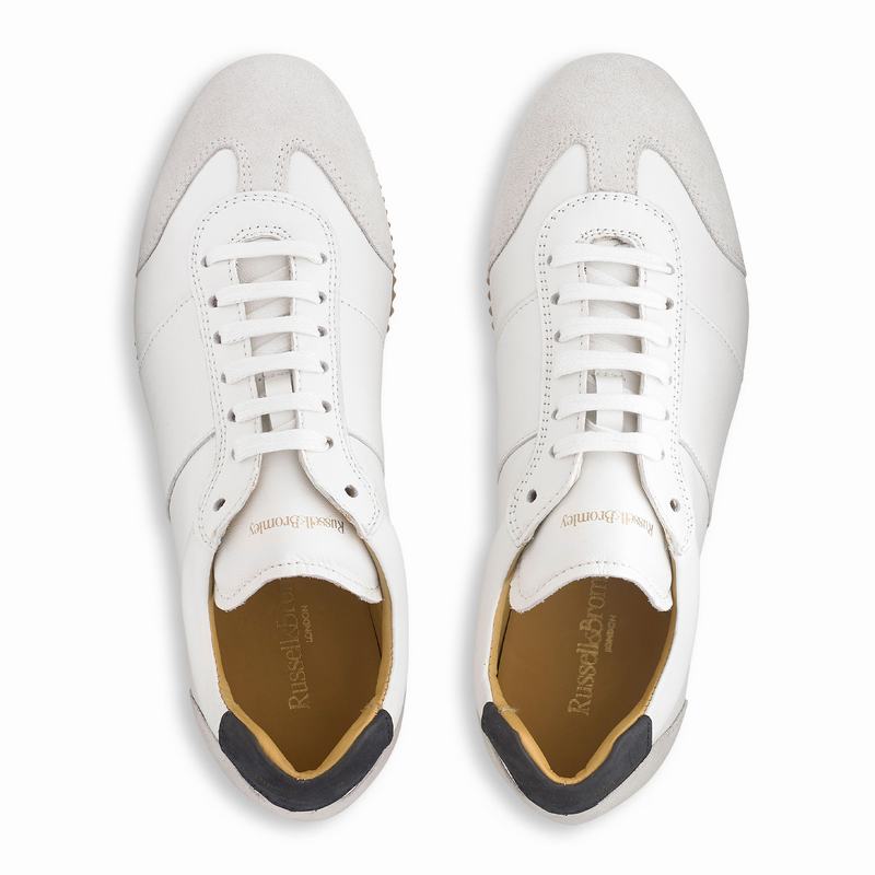 Russell And Bromley Pop Up Lave Sneakers Dame Hvide | PCL9041UI