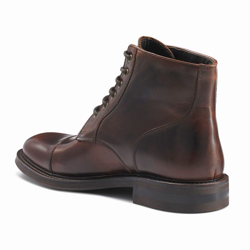 Russell And Bromley Portobello Snørestøvler Herre Brune | THH4340PU