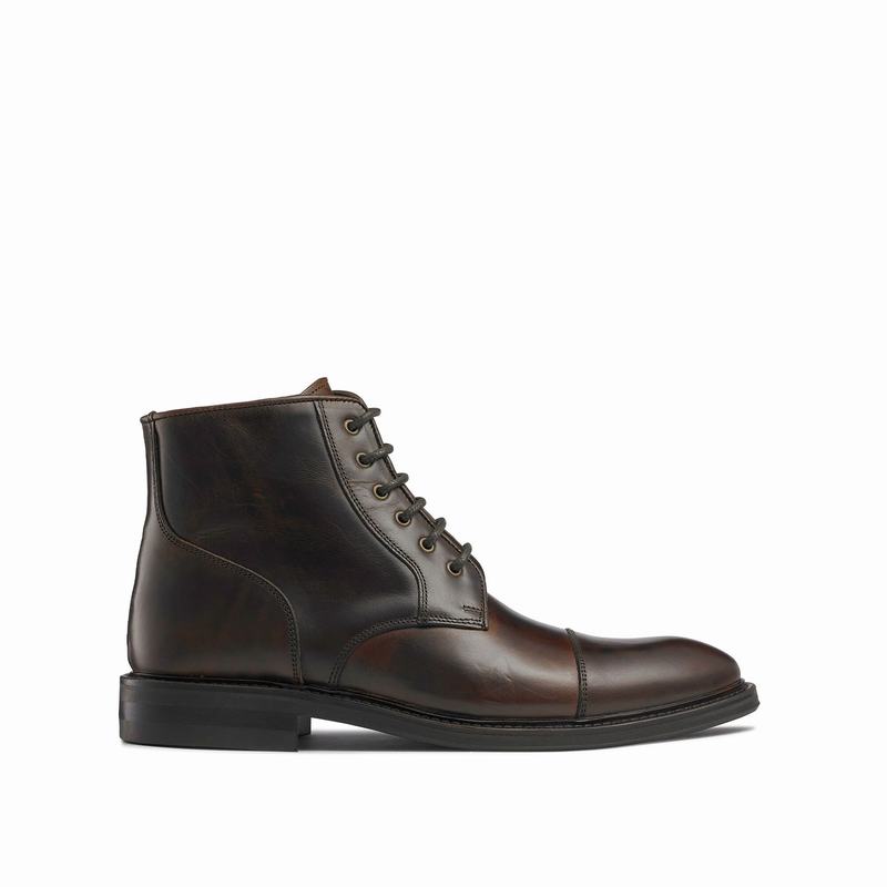 Russell And Bromley Portobello Snørestøvler Herre Brune | THH4340PU