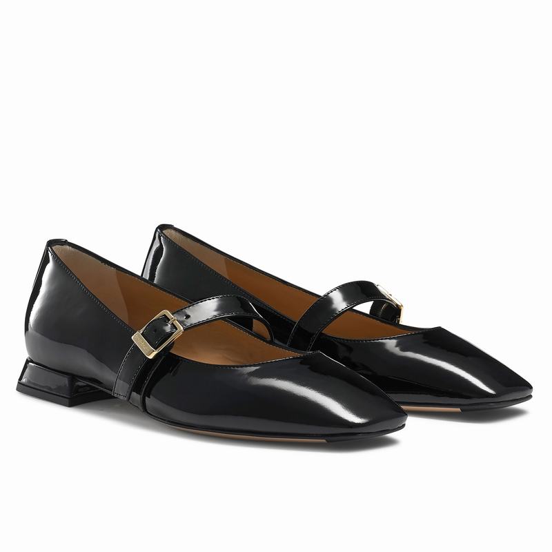 Russell And Bromley Queen Mary Balletsko Dame Sort | RLF9993ES