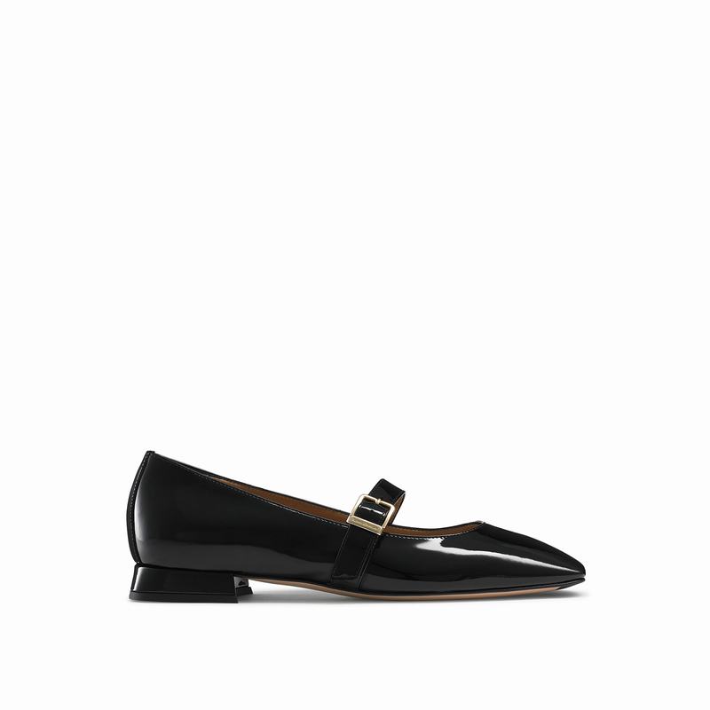 Russell And Bromley Queen Mary Balletsko Dame Sort | RLF9993ES