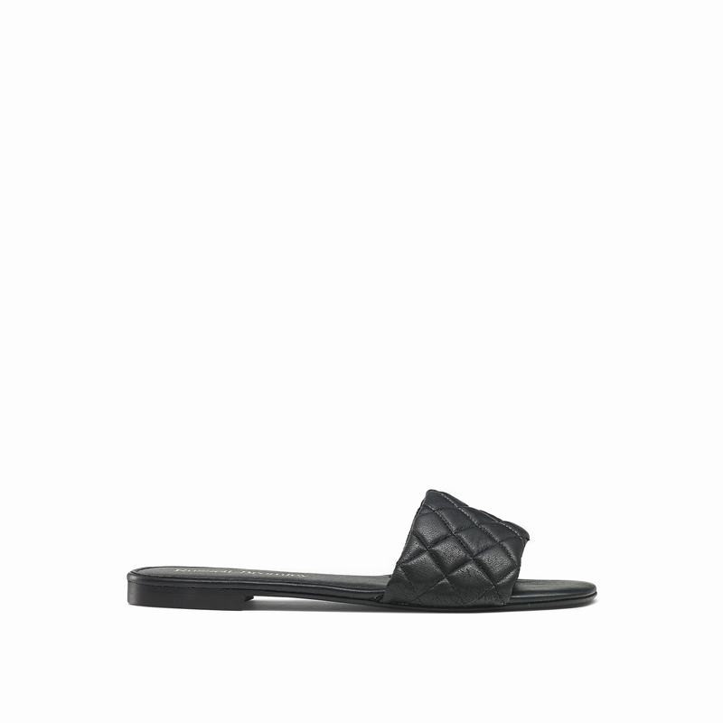 Russell And Bromley Quiltmule Mules Dame Sort | BLS312GO