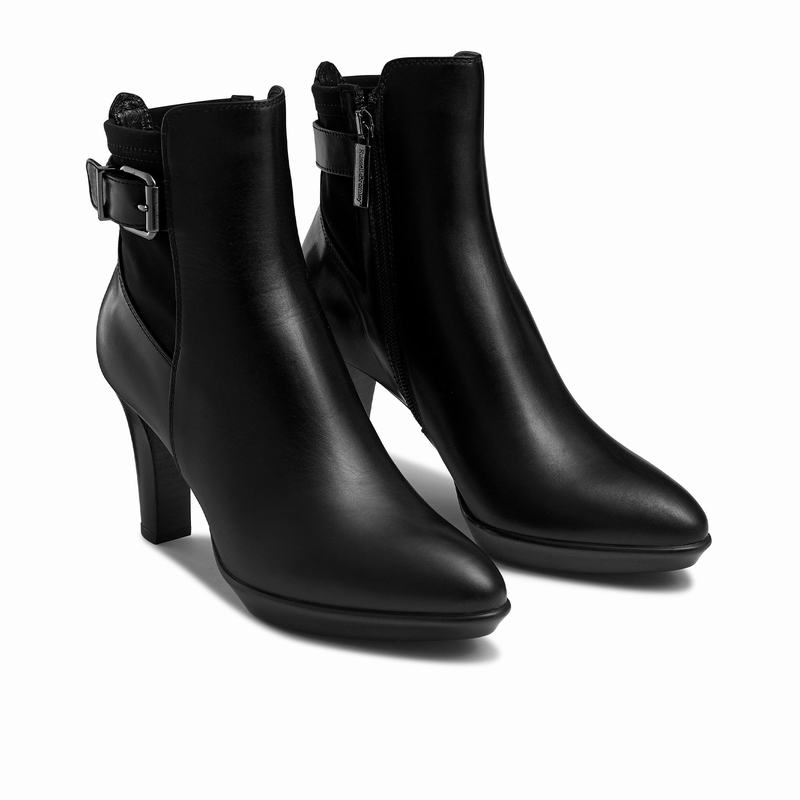 Russell And Bromley Raindrop Ankelstøvler Dame Sort | SEV9052QY