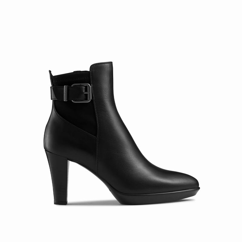 Russell And Bromley Raindrop Ankelstøvler Dame Sort | SEV9052QY