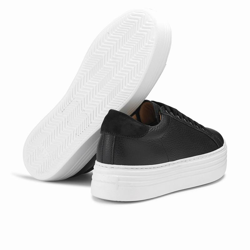 Russell And Bromley Saturn Platform Sneakers Dame Sort | WSR117LE