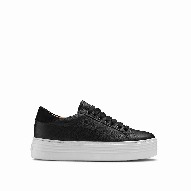 Russell And Bromley Saturn Platform Sneakers Dame Sort | WSR117LE