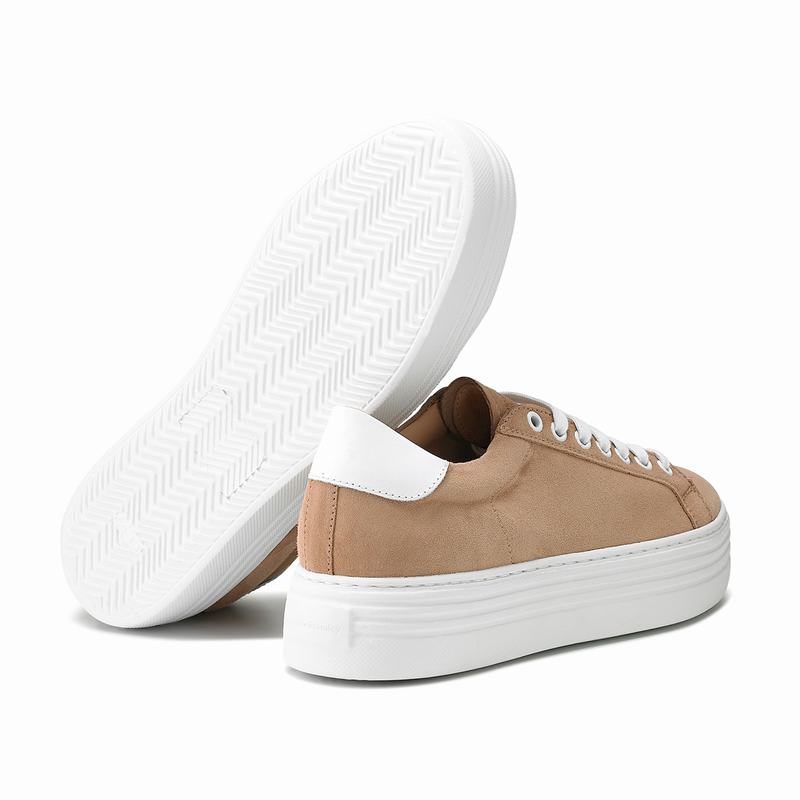 Russell And Bromley Saturn Platform Sneakers Dame Brune | XCF6529KY