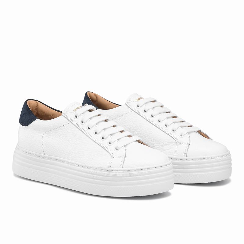 Russell And Bromley Saturn Platform Sneakers Dame Hvide | ZOB4951XZ